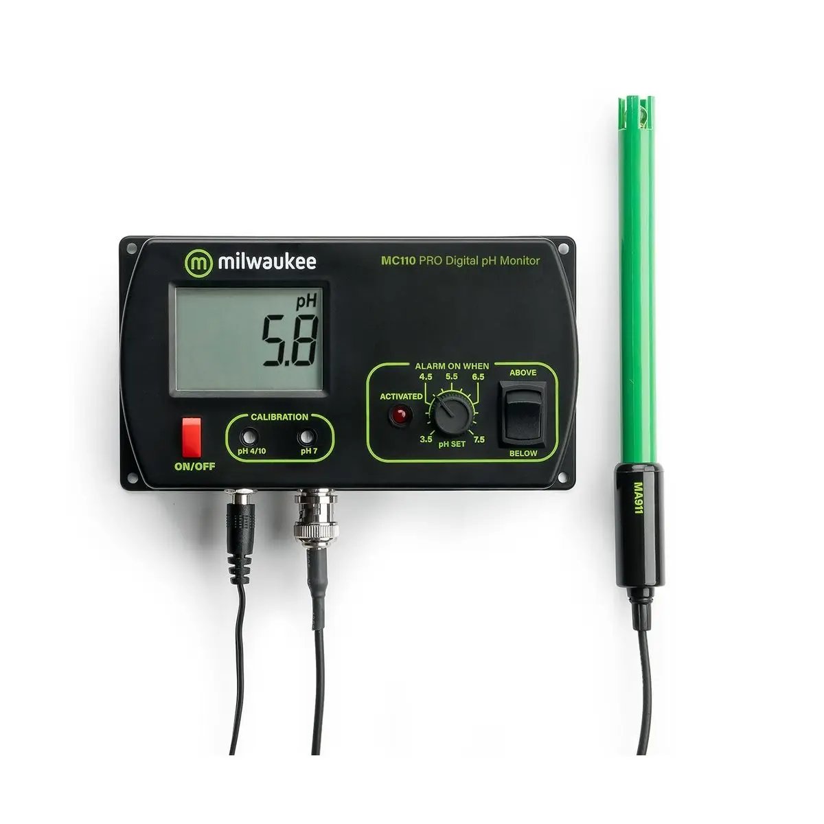 Milwaukee MC110 - Testeur de pH continu avec sonde