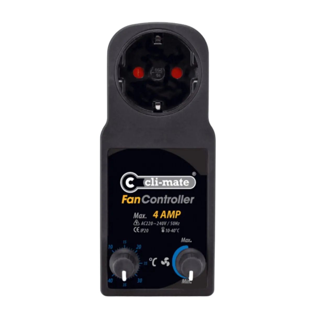 Régulateur de vitesses et température pour extracteurs d'air Cli-Mate 4AMP