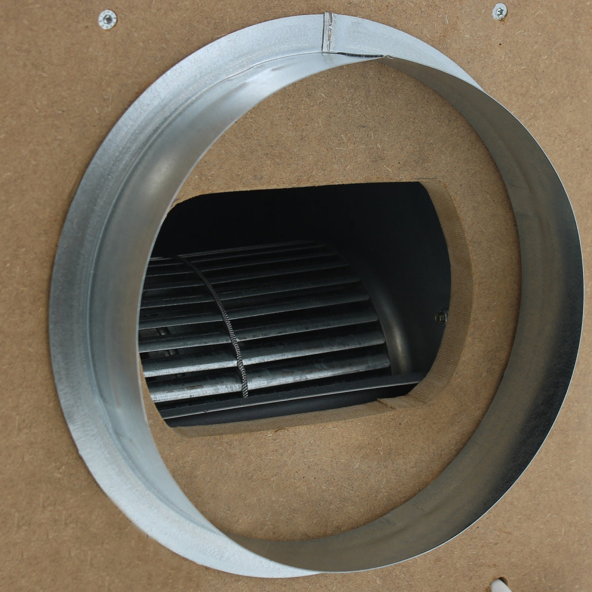 Extracteur d'air 1200m3/h en caisson de bois MDF insonorisé 250mm