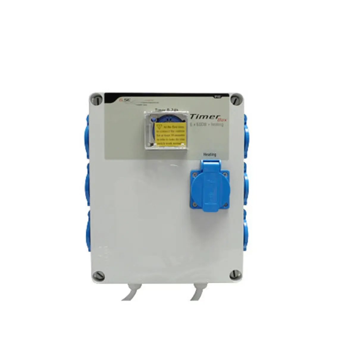 Boîtier minuterie GSE 6x600W avec prise chauffage
