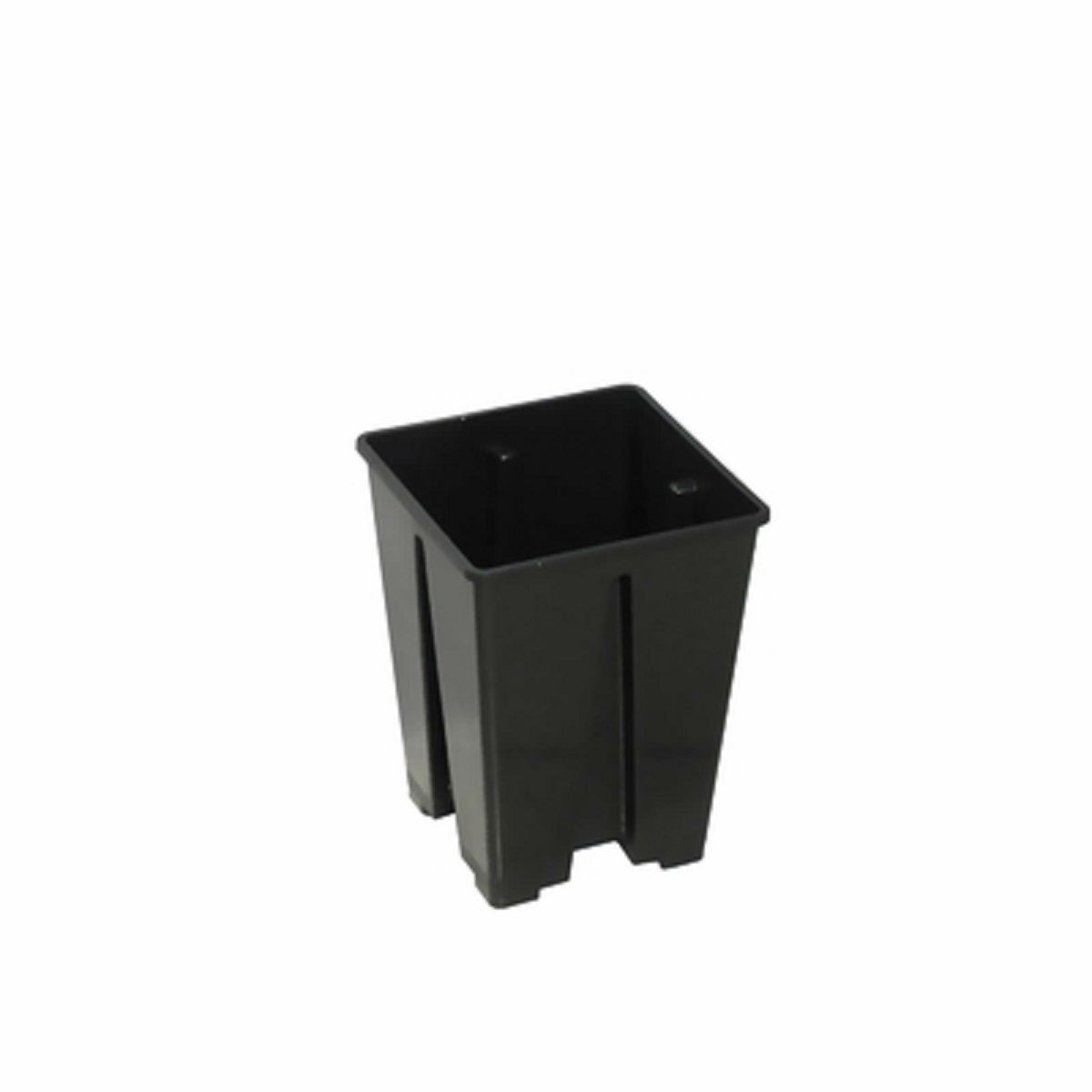 Pots en plastique noir carré de 5 litres pour semis et culture scrog