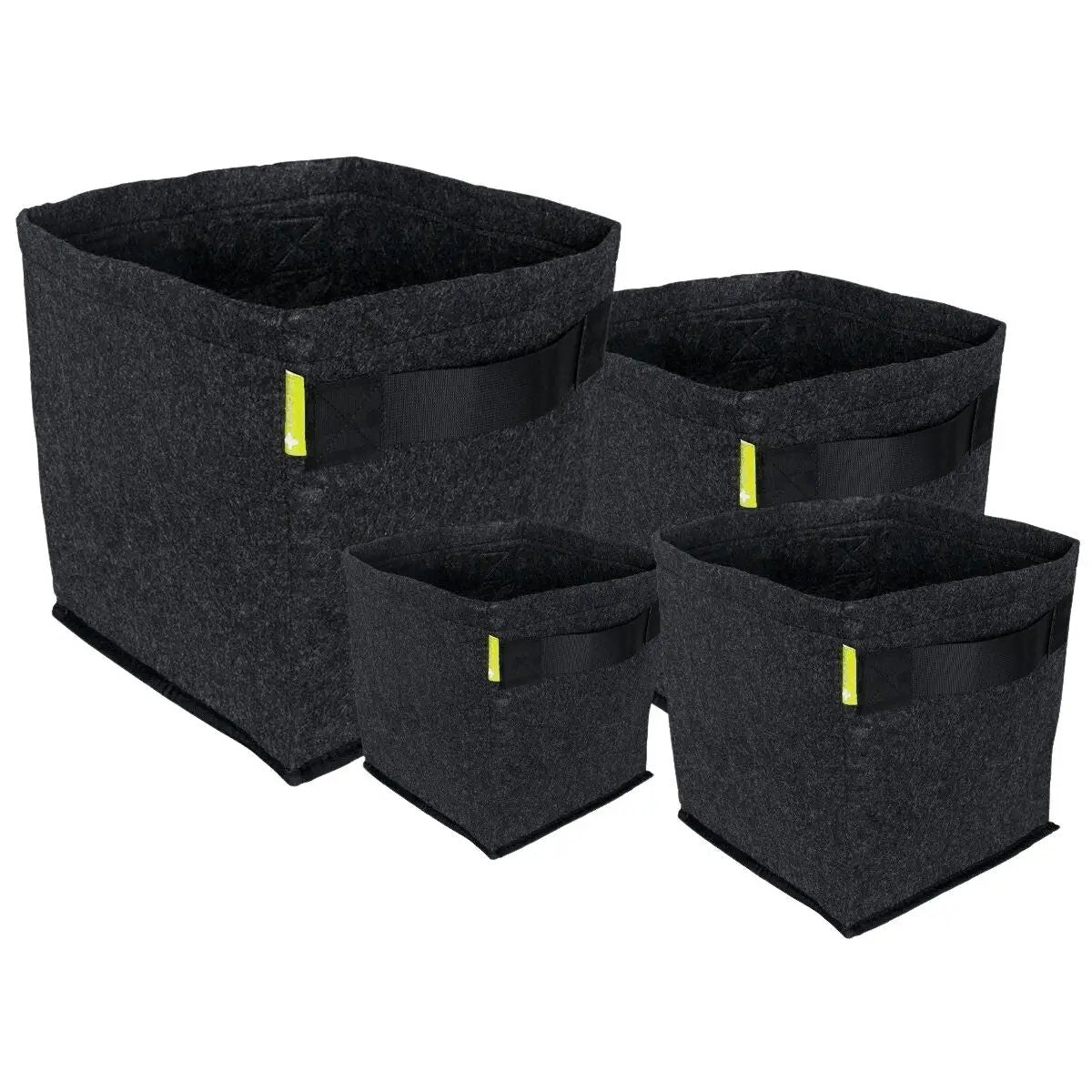 Un paquet de 20 pots géotextile carré Garden Highpro Propot de 20 litres