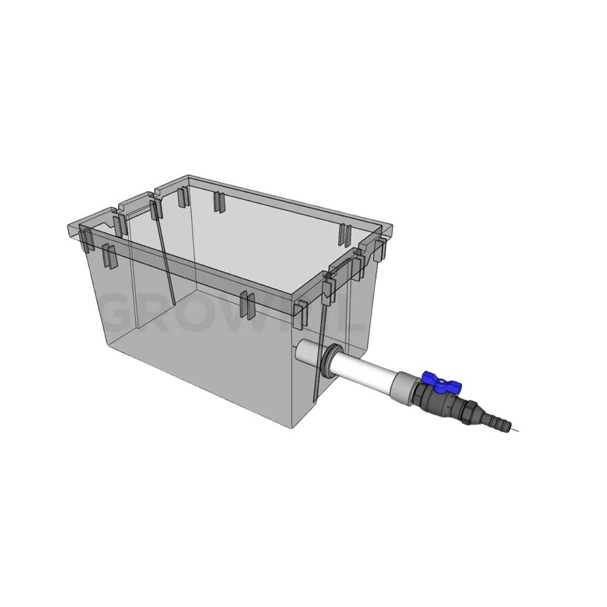 Installation du raccord Growrilla sur réservoir