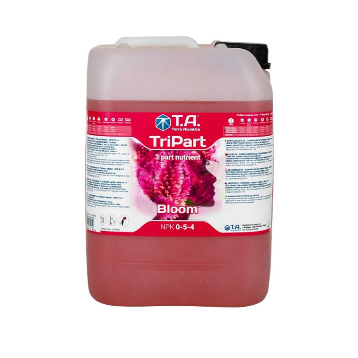 Bidon d'engrais Terra Aquatica Tripart Bloom 10L